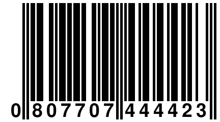 0 807707 444423