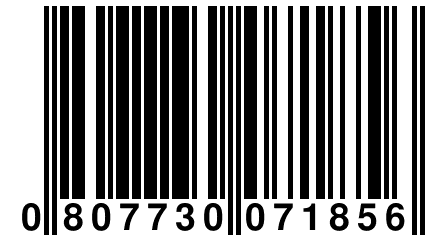 0 807730 071856