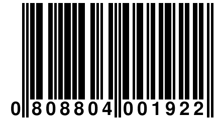 0 808804 001922