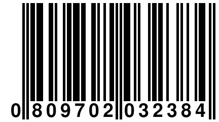0 809702 032384