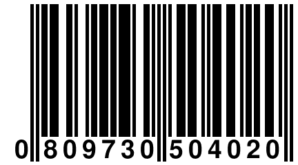 0 809730 504020