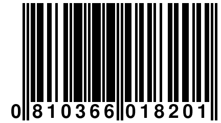0 810366 018201