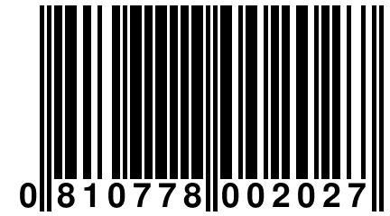 0 810778 002027
