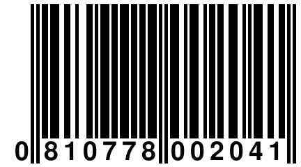 0 810778 002041