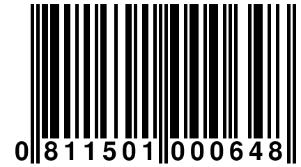 0 811501 000648