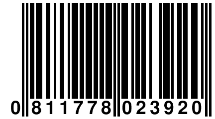 0 811778 023920