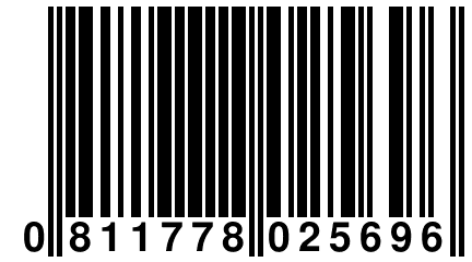 0 811778 025696