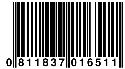 0 811837 016511
