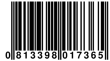 0 813398 017365