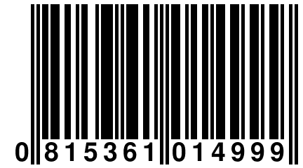 0 815361 014999
