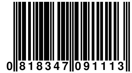 0 818347 091113