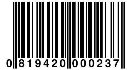 0 819420 000237