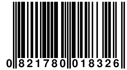 0 821780 018326