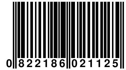 0 822186 021125