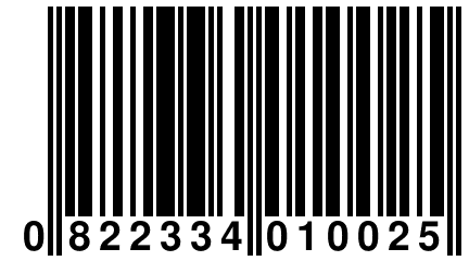 0 822334 010025