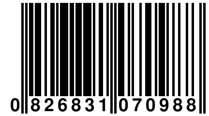 0 826831 070988