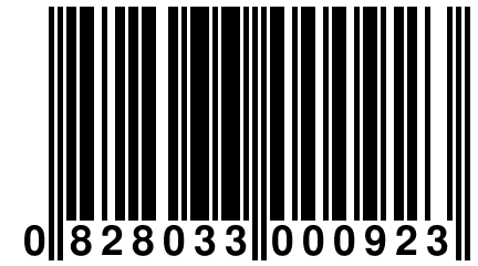 0 828033 000923