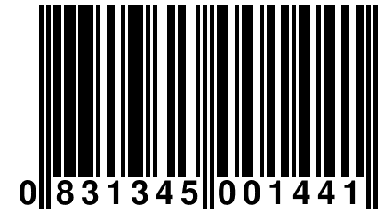 0 831345 001441