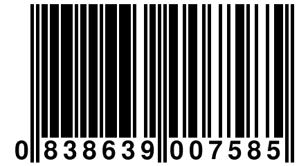 0 838639 007585