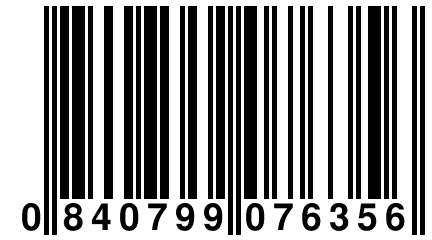 0 840799 076356