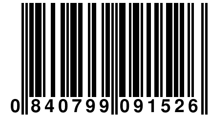 0 840799 091526