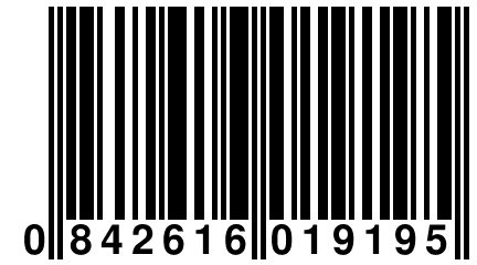 0 842616 019195