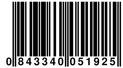 0 843340 051925