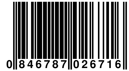 0 846787 026716