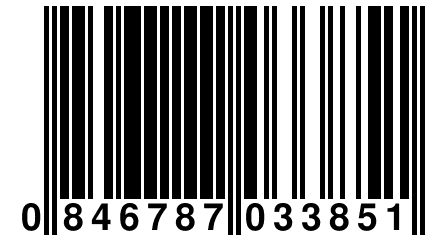 0 846787 033851
