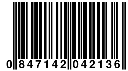 0 847142 042136