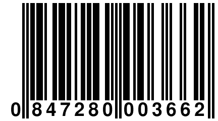 0 847280 003662