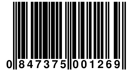 0 847375 001269