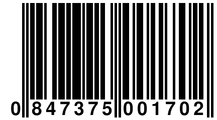 0 847375 001702