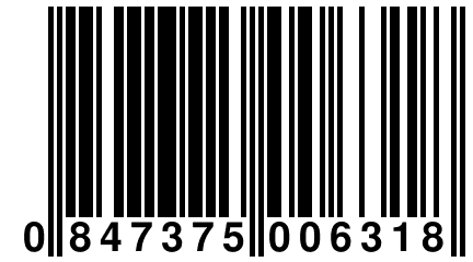 0 847375 006318