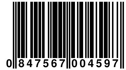 0 847567 004597