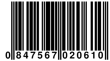 0 847567 020610