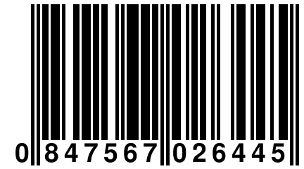 0 847567 026445