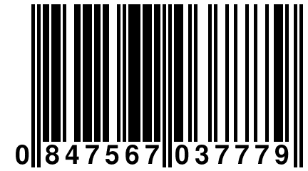 0 847567 037779