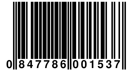 0 847786 001537