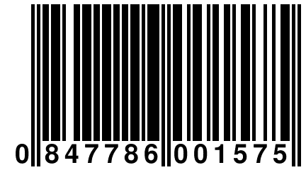 0 847786 001575
