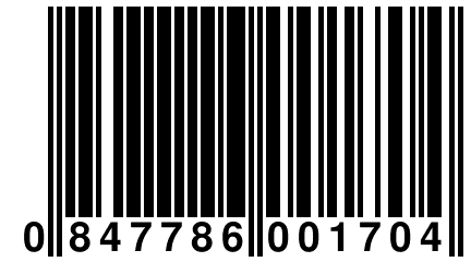 0 847786 001704