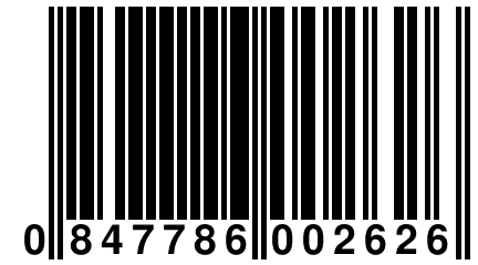 0 847786 002626