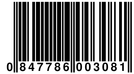 0 847786 003081