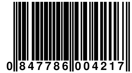0 847786 004217