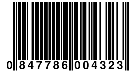 0 847786 004323