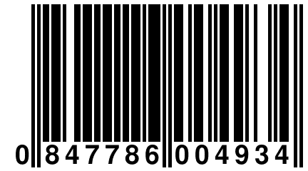 0 847786 004934