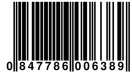 0 847786 006389