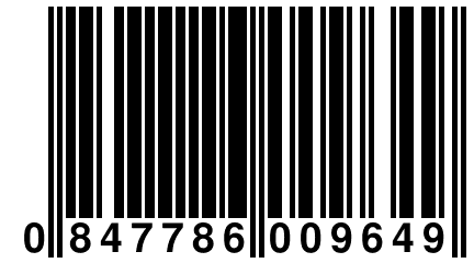 0 847786 009649