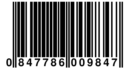 0 847786 009847