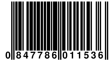 0 847786 011536